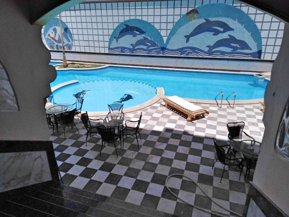 Studio pool view next to the Marina,Sheraton Plaza 320 Hurghada Esterno foto